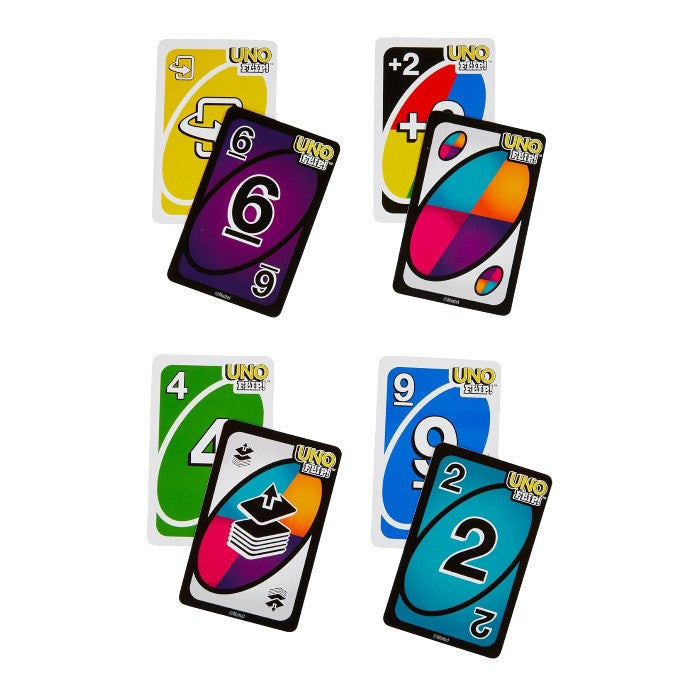 UNO Flip! Double-Sided Card Game | Flip the Deck, Change the Game | Exciting Family & Party Game for Kids & Adults (2–10 Players, Age 7+)