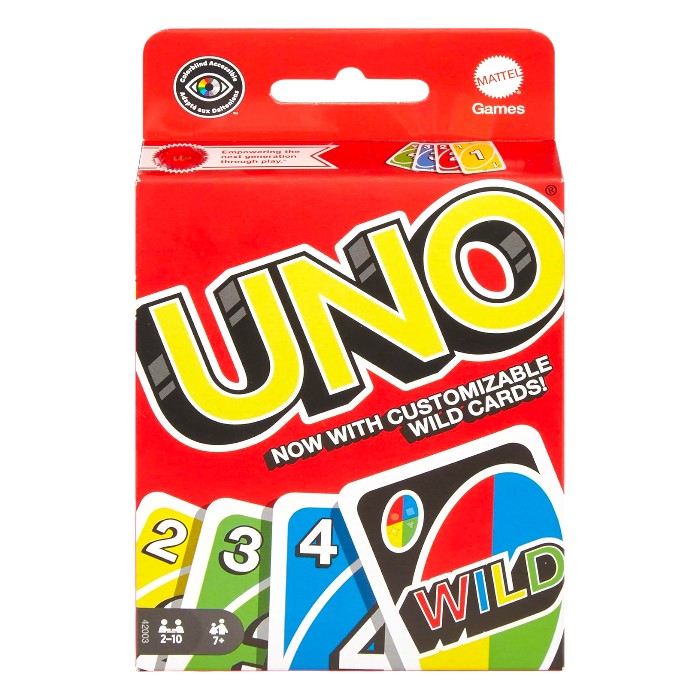 UNO Classic Card Game for Kids & Family | Original Fun Party & Travel Game (2–10 Players)