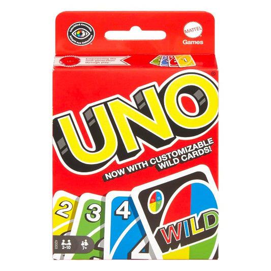 UNO Classic Card Game for Kids & Family | Original Fun Party & Travel Game (2–10 Players)