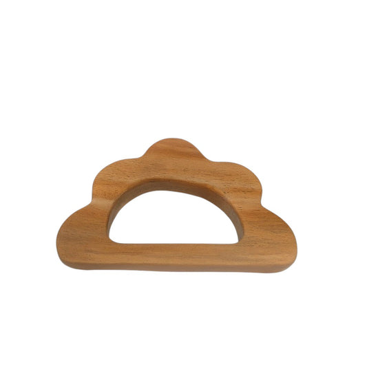 Wooden Teether Cloud Shape | Safe, Eco-Friendly & BPA-Free